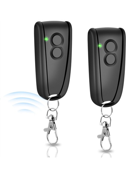 2pcs 433.92MHZ Garaj Kapısı Açıcı Için Uzaktan Kumanda, 2 Kanal Hormann Ecostar Rsc2, Rse2 Için El Verici (Yurt Dışından)