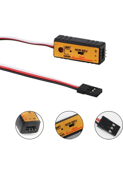 Rc Oyuncaklar Için Rc Uzaktan Denetleyici Için Araba/tekne 2- Axes Gyroscope 4.8V-6V 10MA Alıcı Drift Drive (Yurt Dışından) fırsatları