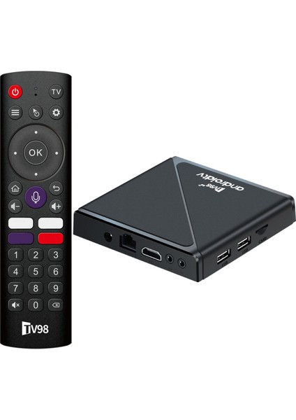 TV98 Pro ANDROID14 Tv Kutusu Allwinner H313 1g+8g Bt5.0 2.4g 5g Wifi 8k Tv Kutusu Akıllı Tv Kutusu Oyuncu Ingiltere Fiş (Yurt Dışından) modelleri