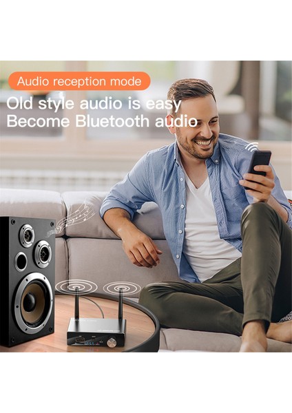Bluetooth 5.3 Alıcı Verici Stereo Düşük Gecikme Aux 3.5mm Jack Optik Kablosuz Müzik Ses Adaptörü Uzaktan Kumanda (Yurt Dışından) modelleri