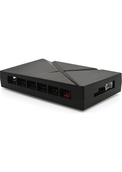 Argb Pwm Uzaktan Kumanda 6 Yollu Ayırıcı 4pin Pwm Soğutma Fanı Hub Bilgisayar Pc Kasası Radyatörü Sata Güç Kaynağı (Yurt Dışından) indirimleri