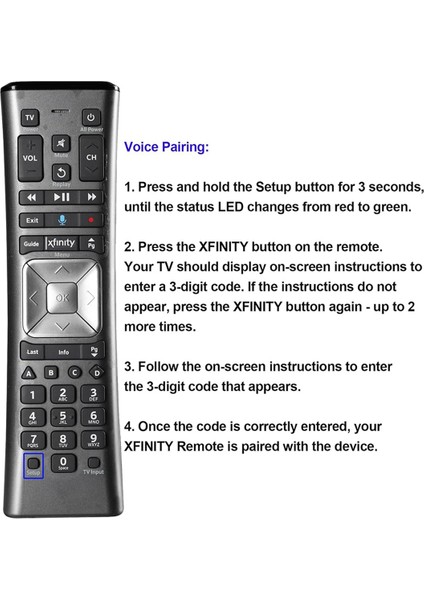 Xfinity Comcast X1 Serisi, Xg1, Xı3 Comcast Etkinleştirilmiş Kablo Tv Uzaktan Kumandası ile Uyumlu XR11 Sesli Uzaktan Kumandalı (Yurt Dışından) indirimleri
