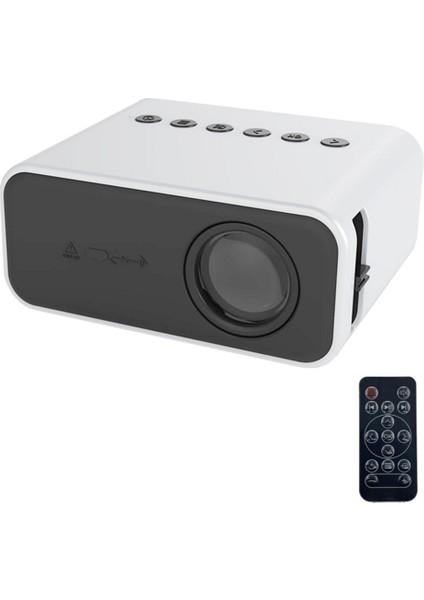 Portable Mini Projector Home Theatre Media Player Cinema Wireless Mulitscreen Projektör iPhone Android - Ingiltere Fiş (Yurt Dışından)