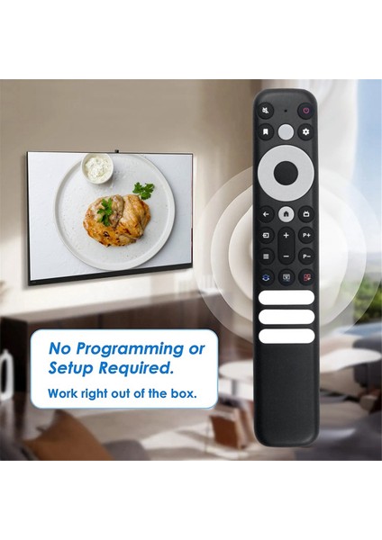 RC902V Far1 Tcl Mini LED 8k Akıllı Tv Için Ses Uzaktan Kumandasını Değiştirin 65X925 Netflix Stan Prime Video Youtube (Yurt Dışından) indirimleri