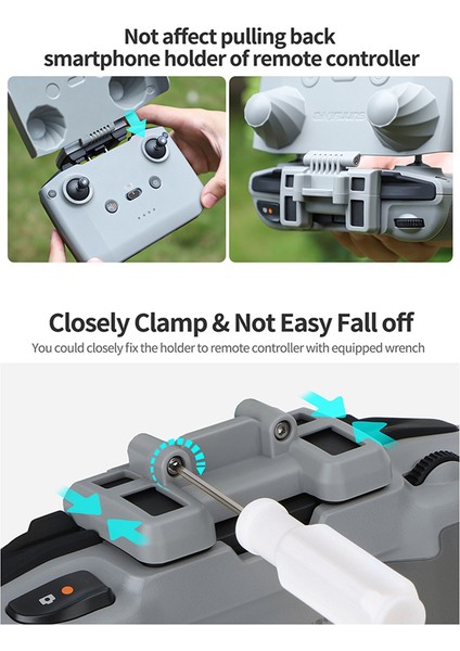 Mini 4 Pro/air 3 Uzaktan Kumanda Koruyucu Kapak Için Sunnylife Çok Işlevli ve Uygun Rc-N2/1 Kılıf (Yurt Dışından)
