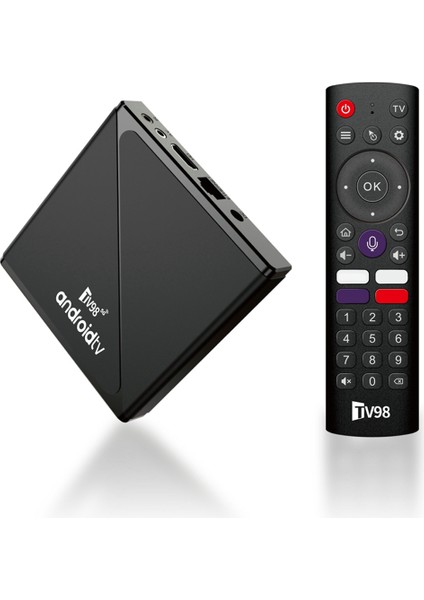 TV98 Pro ANDROID14 Tv Kutusu 2G+16G Bt5.0 2.4g 5g Wifi 8k Tv Kutusu Allwinner H313 Akıllı Tv Kutusu Tv Player Ab Fiş (Yurt Dışından) modelleri
