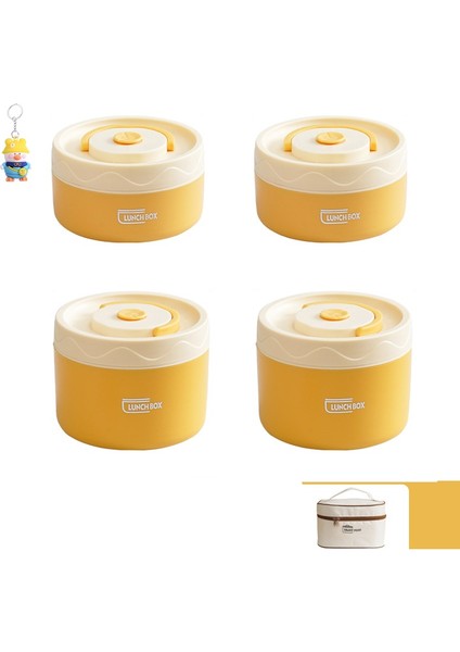 Seramik Astaröğle Yemeği Kutusu, Yalıtımlıöğle Yemeği Kutusu, Mikrodalga Fırınlanabilir Öğrenci Ofisçalışanlarıiçin Taşınabilir Paket Kapalıöğle (Yurt Dışından)