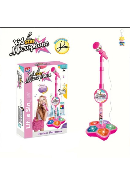 Mikrofon Standı Karaoke Şarkı Enstrümanı Çocuklar Için Eğitici Oyuncaklar (Yurt Dışından)