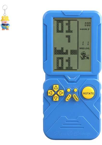 Büyük Ekran Tetris Oyun Konsolu Bulmaca Beyin Çocuk Geliştirme Entelektüel Nostaljik Retro Oyuncak (Yurt Dışından)
