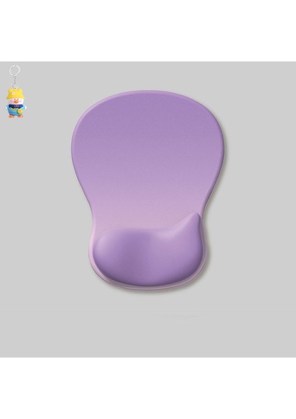 Bilek Fare Padı Silikon Bilek Desteği Degrade Basit Kalınlaştırılmış Kaymaz Ergonomik Bilgisayar Fare Padı (Yurt Dışından)