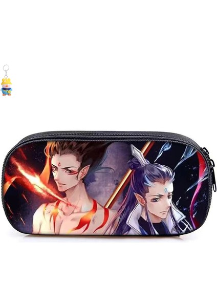 Nezha'nın Şeytan Çocuğu Naohai Kalem Çantası Ilkokul Öğrencileri Çocuk Kırtasiye Kutusu Erkek ve Kadın Kalem Çantası Kırtasiye Depolama Çantası (Yurt Dışından)