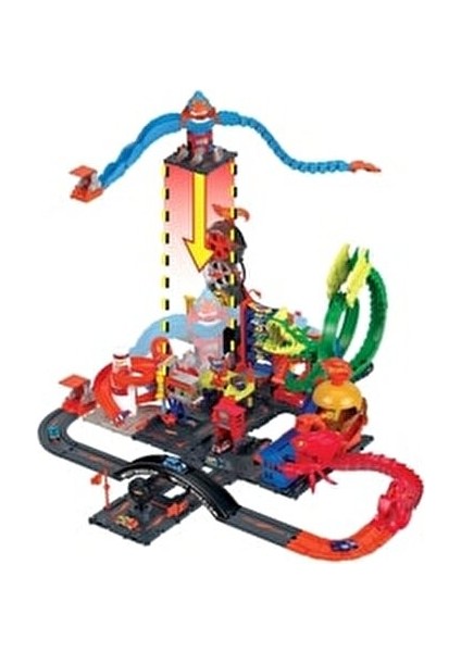 Düşman Yaratıklar Oyun Seti Renkli Plastik Materyal ile Eğlenceli Oyun Deneyimi