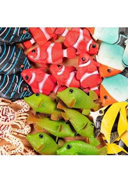 Terra Küçük Oyun Seti Tropikal Balıklar 60 Parça Eğlenceli Deniz Temalı Oyun indirimleri