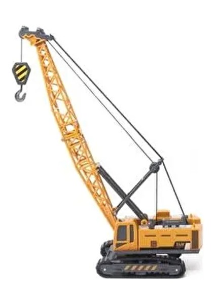 Vardem Sürtmeli Metal İnşaat Aracı 1:55 Vinç Detaylı Tasarım 27 cm Çocuklar İçin fırsatları