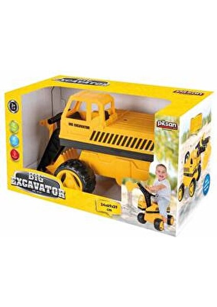 Big Excavator 35 kg Taşıma Kapasitesiyle Çocuklar İçin Eğlenceli Oyun Aracı indirimleri