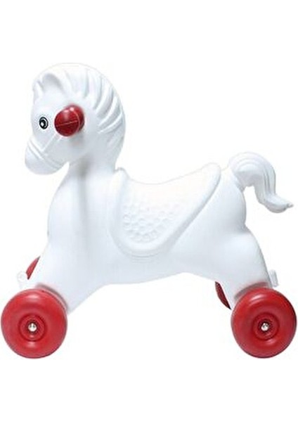 Sallanan At Kız Çocuklar İçin Ergonomik Tasarım 2-4 Yaş Güvenli Oyun indirimleri