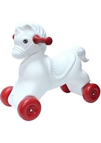 Sallanan At Kız Çocuklar İçin Ergonomik Tasarım 2-4 Yaş Güvenli Oyun