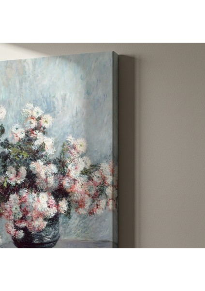 Izlenimcilik Tarzı Krizantem Çiçekleri Tablosu indirimleri