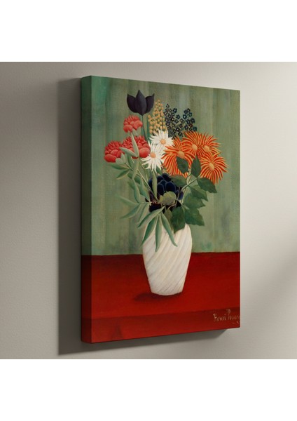Henri Matisse Tarzı Çiçek Buketleri Tablosu