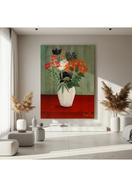 Henri Matisse Tarzı Çiçek Buketleri Tablosu fırsatları