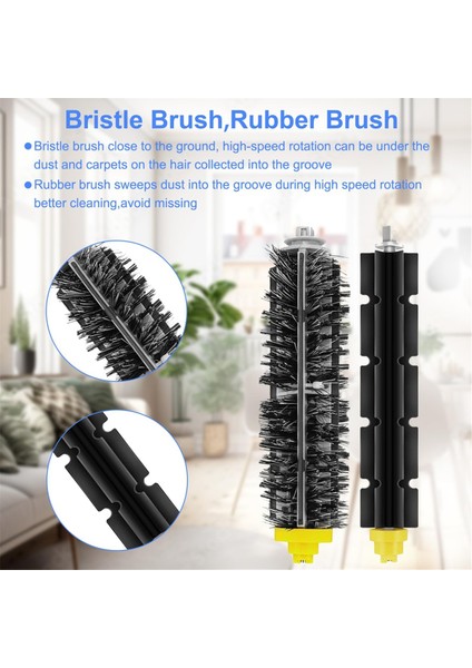 Irobot Roomba Robot Süpürge Yan Fırçası Için Yedek Parçalar (Yurt Dışından) modelleri