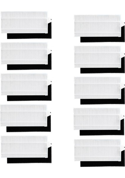 Eufy Robovac L35 Süpürme Robotu Aksesuarları Için Hepa Filtresi 10 Adet (Yurt Dışından)