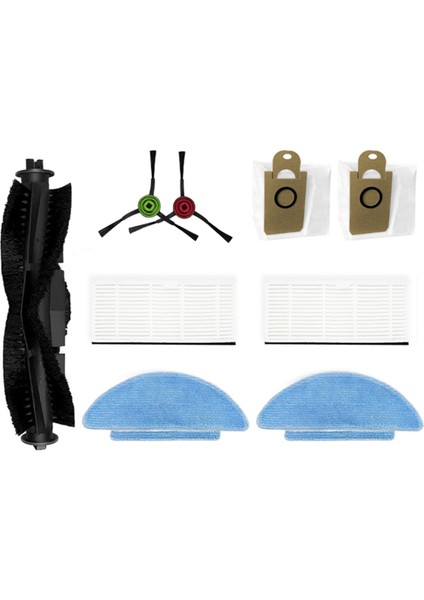 Medion X20 Sw+ Vakum Parçaları Için Ana Yan Fırça Hepa Filtre Paspas Bezi (Yurt Dışından)