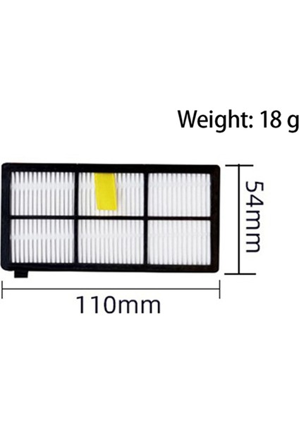 Irobot Roomba Serisi 800, 860, 865, 866, 870, 871 ve 880 Hepa Filtresi Için 8 Adet (Yurt Dışından) fiyatları