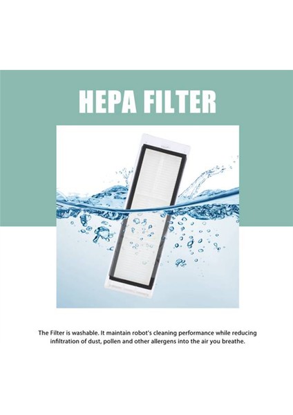 Xiaomi Robot Süpürge 3s B108CN/2PRO B113CN Parçaları Için 8 Adet Hepa Filtre (Yurt Dışından) indirimleri