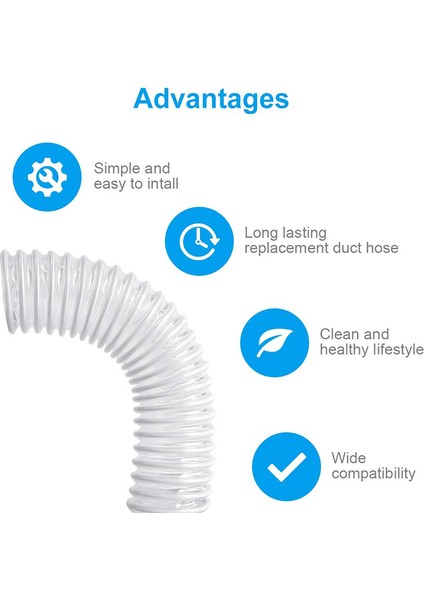 Shark Rotator Elektrikli Süpürge NV341 Için Kanal Hortumu (2'li Paket) (Yurt Dışından) indirimleri