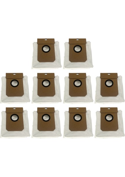 Vıomı Alpha 3 Pro / Haier 11 Robot Süpürge Için 10 Adet Toz Torbası (Yurt Dışından)