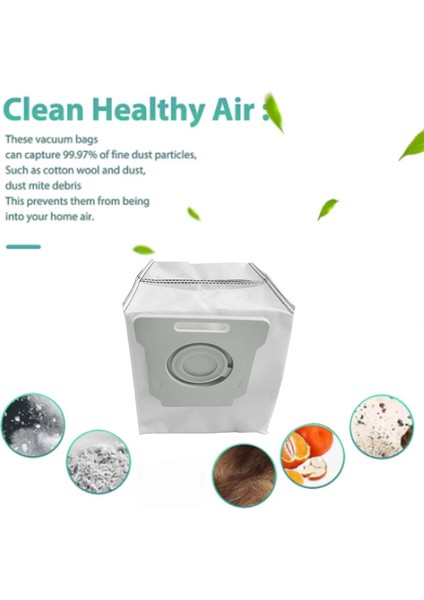 Irobot Roomba I7+ I7 Plus I3 E5 E6 Toz Torbalı Elektrikli Süpürge Için 6 Adet (Yurt Dışından) indirimleri