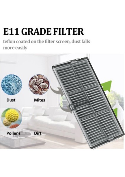 Dreame Bot X30PRO Ultra X30PRO Plus Için 10 Adet Yıkanabilir Filtre (Yurt Dışından) modelleri