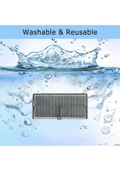 Dreame Bot X30PRO Ultra X30PRO Plus Için 10 Adet Yıkanabilir Filtre (Yurt Dışından) indirimleri