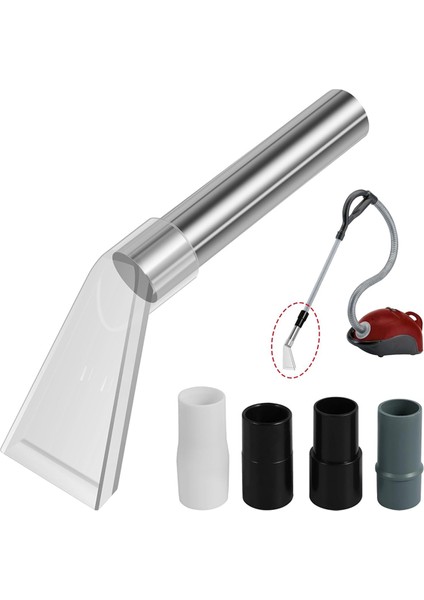 4 Bağlantılı Elektrikli Süpürge Fırça Başlığı Çıkarma Ucu, B (Yurt Dışından)