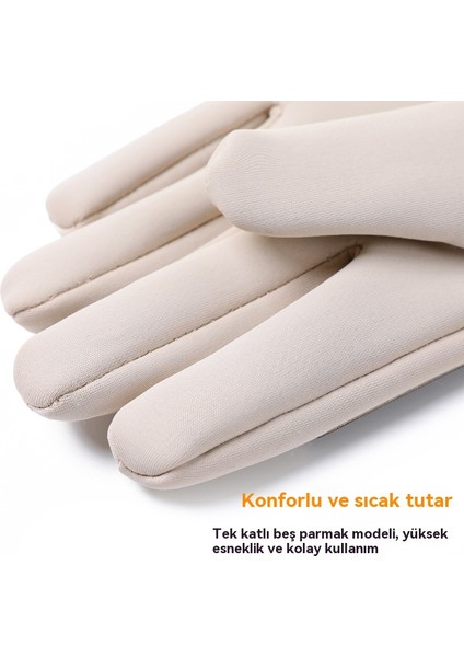 Yeni, Isıtmalı, Yünlü, Kalınlaştırılmış, Öğrenci Bisikletçiler Için Rüzgar Geçirmez, Soğuğa Karşı Koruyan Bisiklet Eldiveneri (Yurt Dışından) fırsatları