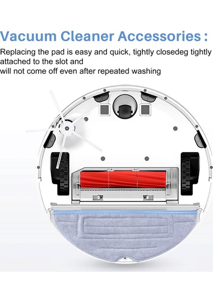 Roborock S7 S7+ T7 T7 Plus G10 G10S Pro Elektrikli Süpürge Için 10'lu Paket Paspas Bezi (Yurt Dışından) indirimleri