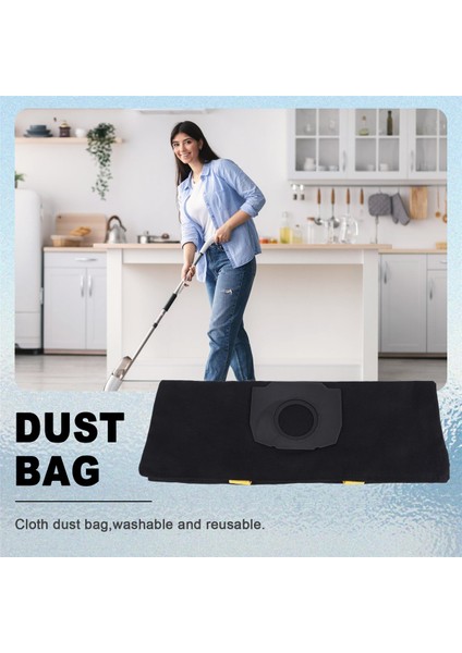 Karcher Wd4 Wd5 Wd6 Siyah Için Yıkanabilir Filtre Torbası Bez Toz Torbası (Yurt Dışından) indirimleri