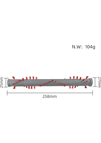 Dyson DC24 Için 2'li 91739002 Fırça Rulosu, Fırça Çubuğu Vakum Rulo Fırçası (Yurt Dışından) indirimleri