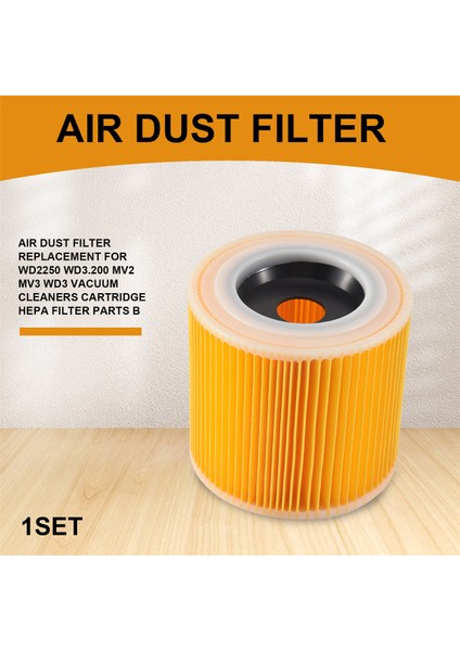 Karcher WD2250 WD3.200 Mv2 Mv3 B Için Hava Toz Filtresi Değişimi (Yurt Dışından) fırsatları