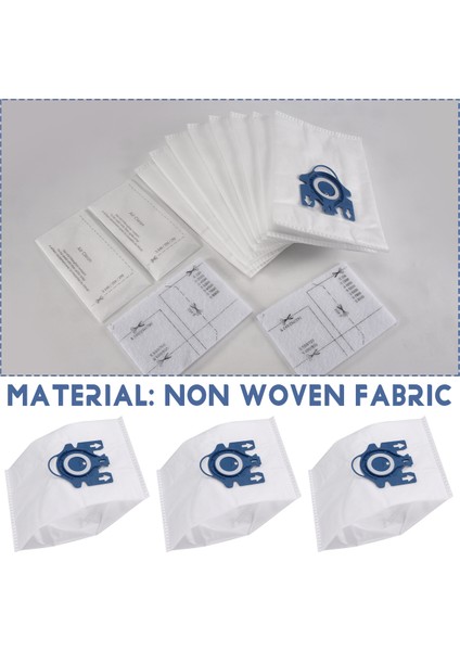 Miele Gn Elektrikli Süpürge 9917730 Hyclean Hoover Torbaları Için 3D Toz Torbası (Yurt Dışından) indirimleri