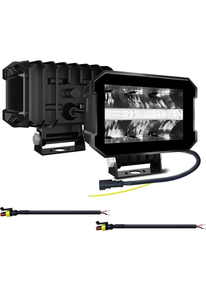 2 Pcs 100W Iş Işıkları Sınırsız LED Pod Işıkları LED Sürüş Sis Işıkları LED Off-Road Atv Utv Kamyonları Için Iş Işıkları (Yurt Dışından)