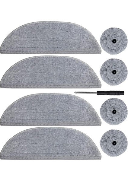 Roborock S8 Maxv Ultra / S8 Max Ultra Robot Için Paspas Pedleri Yedekleri (Yurt Dışından)