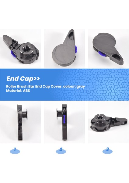 Dyson Digital Slim, V8 Slim Temizleyici Için Rulo Fırça Çubuğu Uç Kapağı Kapağı (Yurt Dışından) indirimleri