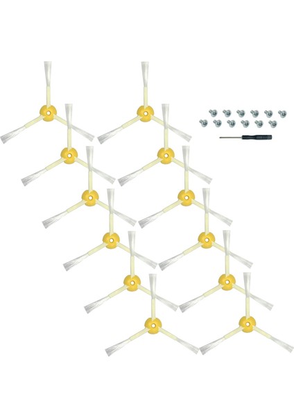 Irobot Roomba 500, 600, 700 Serisi Için Yan Fırça Değişimi (Yurt Dışından)