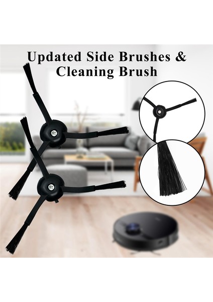 Roborock S8 Pro Ultra / S8+ / S8 Için 9 Adet Ana Yan Fırça Hepa Filtresi (Yurt Dışından) fiyatları