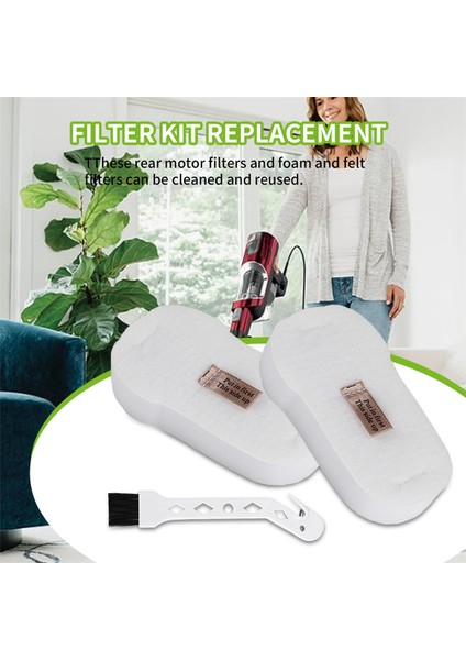 Shark HZ2002 HZ2000 Elektrikli Süpürge Için 4 Adet Filtre Parçası Değişimi (Yurt Dışından) fırsatları