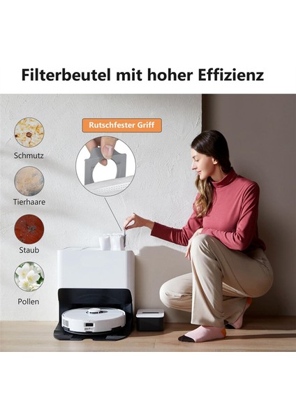 Roborock S8 Pro Ultra Aksesuarları, Toz Torbaları, Mendiller, Paspaslar, Yan Fırçalar (Yurt Dışından) indirimleri
