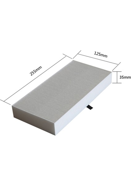 Honeywell U Hava Temizleyici Için 1 Adet Filtre Yedek Hepa Filtresi (Yurt Dışından)