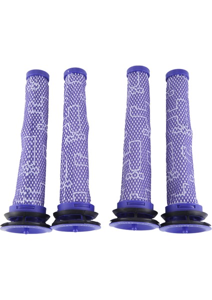 Dyson V6 V7 V8 Serisi Parçası Için 4 Parçalı Yedek Ön Filtre (Yurt Dışından)